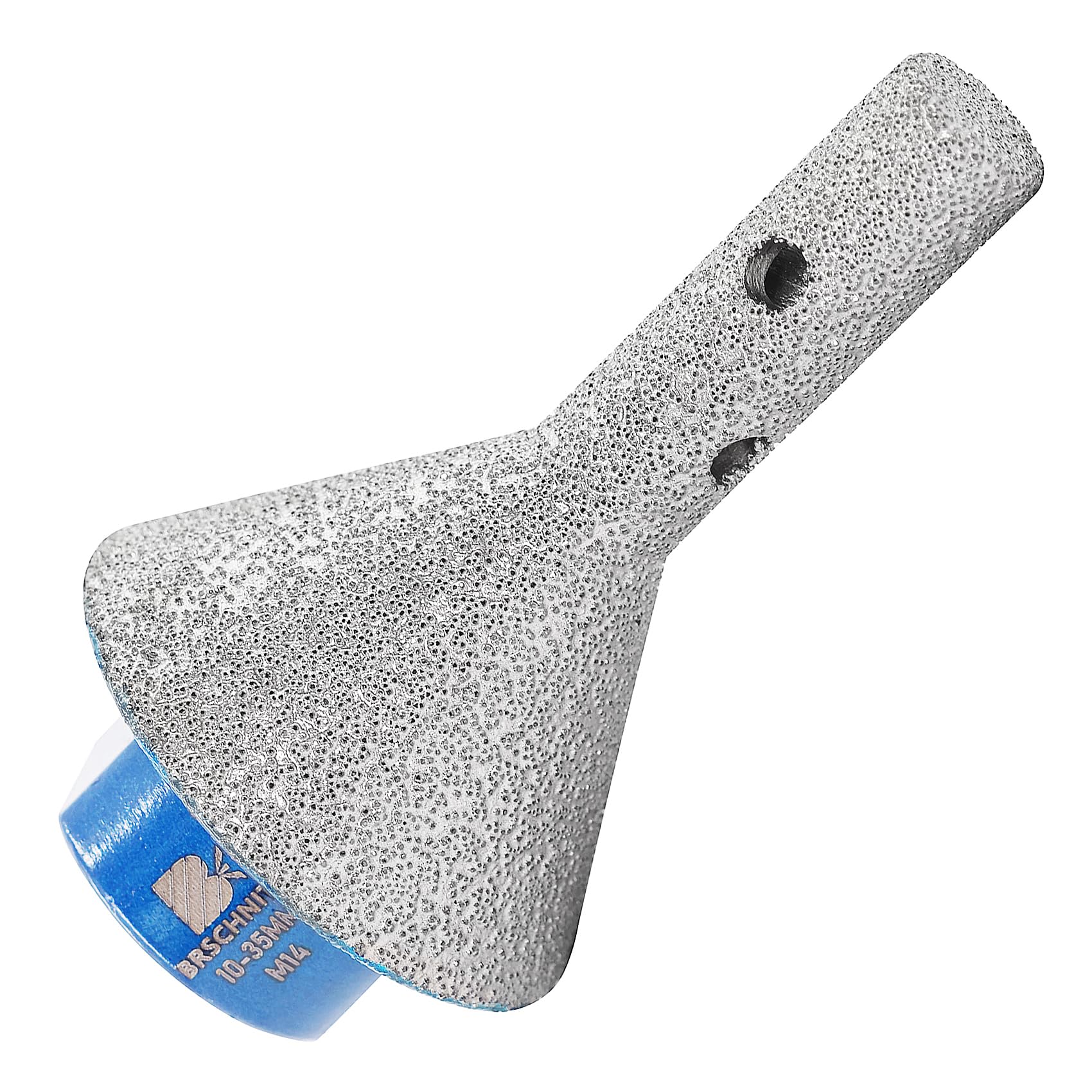 Diamond Finger Milling Bit 10-35mm- BRSCHNITT Diamond Beveling Chamfer Bit,for Enlarging Shaping Existing Holes of Porcelain Tile Ceramic Marble Granite Countertop — image 1