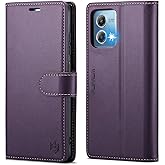 FLIPALM Wallet Case for Moto G Stylus 5G 2023, RFID Blocking Credit Card Holder, PU Leather Folio Flip Kickstand Protective Shockproof Cover for Motorola Moto G Stylus 5G 2023 (Purple)