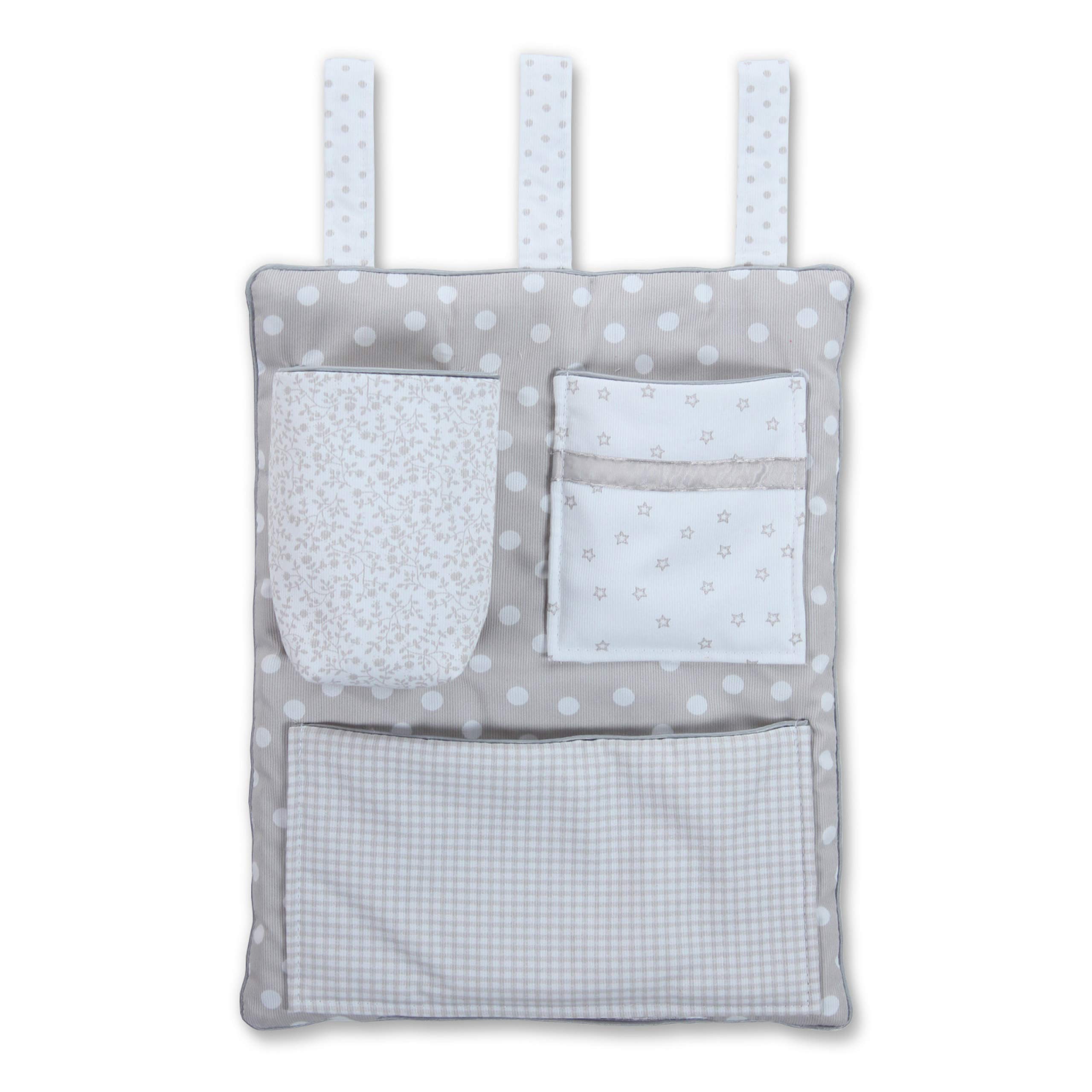 babybay Organizer, Pearl Grey, multi-colour