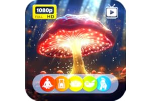 Enchanting Forest Mushroom Screensavers