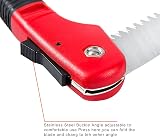 FLORA GUARD Folding Hand Saw 7 inch Professional Camping Pruning Saw view 4