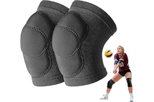 Jaffick Volleyball Knee Pads for Women Men Youth Girls Kids, 1 Pair Knee Brace for Volleyball Basketball Football Dance Yoga Tennis Running Cycling Workout Climbing Wrestling