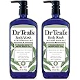 Dr Teal's Body Wash with Pure Epsom Salt, Cannabis Sativa Hemp Seed Oil, 24 fl oz (Pack of 2)
