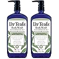 Dr Teal's Body Wash with Pure Epsom Salt, Cannabis Sativa Hemp Seed Oil, 24 fl oz (Pack of 2) (Packaging May Vary)