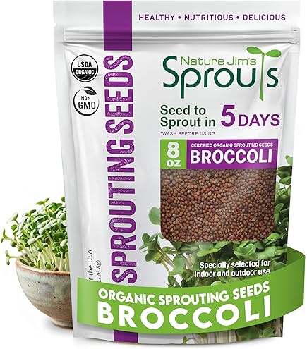 KITCHEN CROP Deluxe Seed Sprouter with 4 Growing Trays and 1 Seed Packets, (Alfalfa Seeds) Easily Grow Sprouts Indoors for a Healthy Lifestyle : Patio, Lawn & Garden