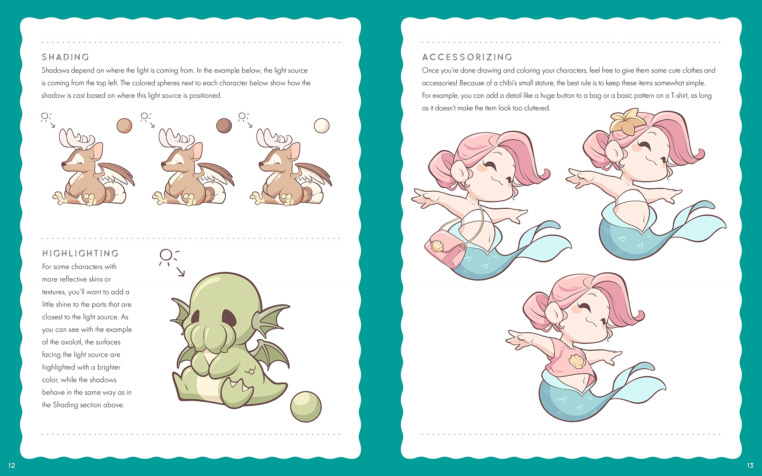 Mua Cute Chibi Mythical Beasts & Magical Monsters: Learn How to Draw ...