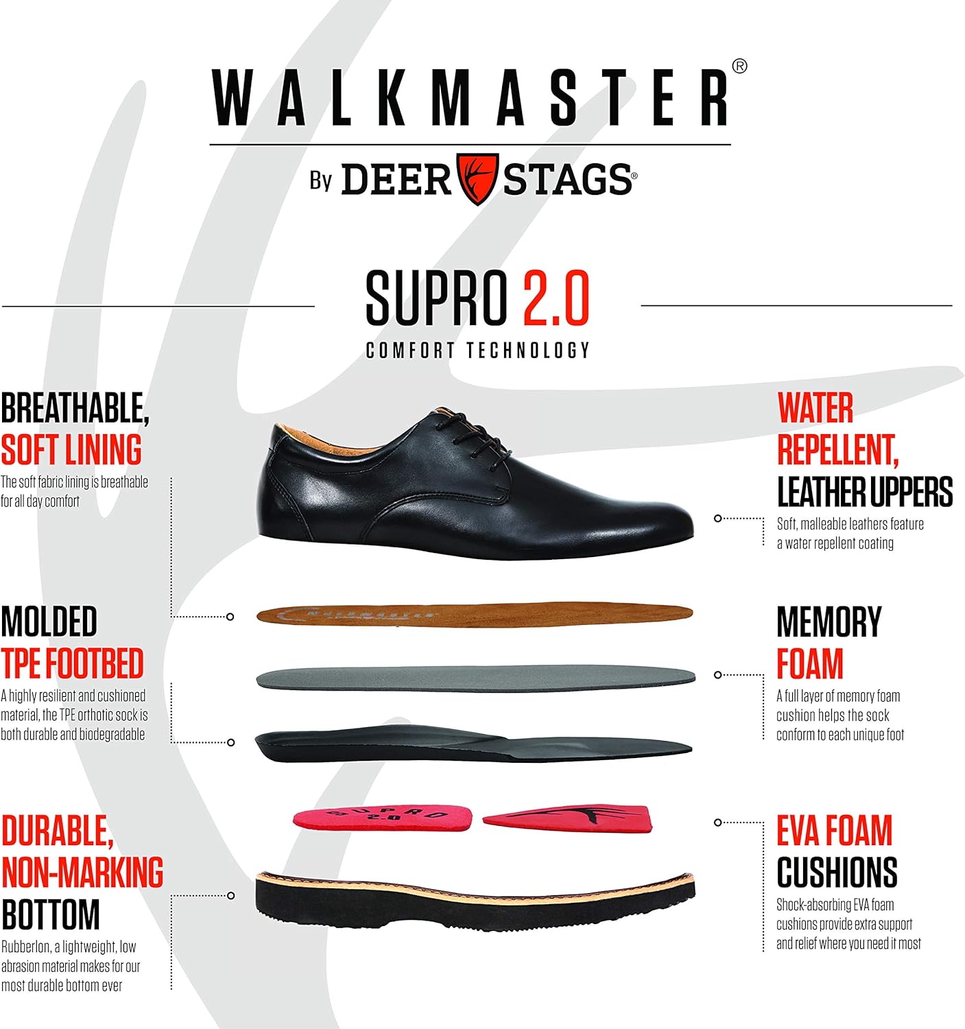 deer stag walkmaster shoes