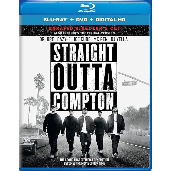 Amazon.com: Straight Outta Compton (Blu-ray + DVD) (Unrated