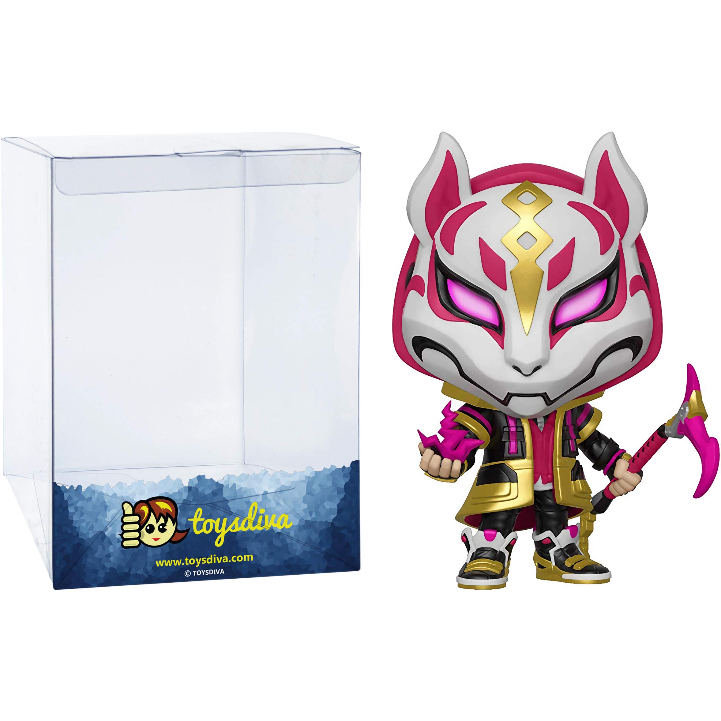 Drift: Fun ko P o p ! Games Vinyl Figure Bundle with 1 Compatible 'ToysDiva' Graphic Protector (466 - 36976 - B)