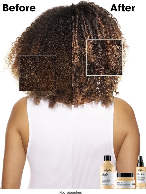 L’oréal professionnel, shampoo de tratamento reconstrutor para cabelos secos e danificados, absolut repair, expert series