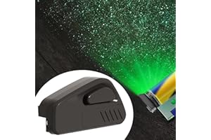 COZYWOO Vacuum Cleaner LED Green Light Attachment,Universal Dust & Pet Hair Display Lamp,Compatible for Dyson,Shark,Bissell,Accessory Revealing Microscopic Dust & Pet Fur