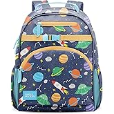 Simple Modern Medium Toddler Backpack for School Girls and Boys | Kindergarten Elementary Kids Backpack | Fletcher Collection | Kids - 15" tall | Outer Space