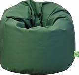BeanLazy Child Size Bean Bag With Beans British Racing Green view 4