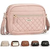 Capolo Crossbody Bags for Women, Small Crossbody Purses Trendy Vegan Leather Women's Shoulder Handbags with Adjustable Strap