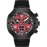 Tissot T-Race MotoGP 2026, Swiss Quartz Chronograph, 45mm, Red, Men&rsquo;s Watch