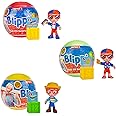 Blippi Ball Pit Surprise 3 Pack Bundle Learn Shapes and Numbers Toy Figures for Children and Toddlers