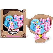 Fuggler Bouquets 2 x 9 Inch + 1 x 3.5 Inch Plush Set (Rabid Rabbit
