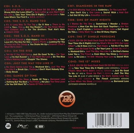 Tabu Anthology 10cd Box The S O S Band Amazon De Musik (message in a bottle) (hi_tack remix). tabu anthology 10cd box