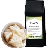 Mango Butter 1 LB by Oslove Organics -Pure, Natural, Fresh and Fluffy in DIY mixes, Extra emolliency for lotions and creams