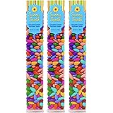 Chocolate Covered Sunflower Seeds Multicolored Candy Coated Treats - Rainbow Party Favors - Sweet and Crunchy Topping - Pack 