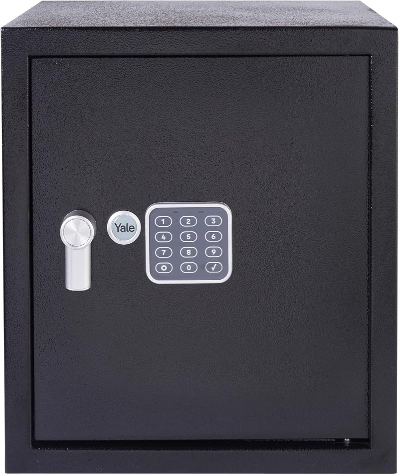 Yale Large Value Safe YSV/390/DB1 Digital Keypad 40 Litre 39x35x36 cm