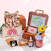 Graduation and Appreciation Gifts for Teacher - Unique Thank You Gift Basket Box
