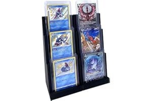 ENDERTOYS Toploader Card Holder Stadium Displays (2 Pack), Compatible with Ultra Pro Protectors - Trading Card Holder - Card Stand - Sports Card Display