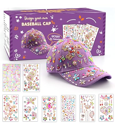 Diy Baseball Cap Kits JGJGJG Kits,DIY PCS Baseball Hat,Gem