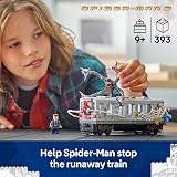 LEGO Marvel Spider-Man vs Doc Ock Subway Train Scene view 2