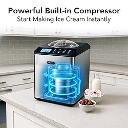 Whynter Ice Cream Maker Machine Automatic 2.1