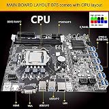 KVSERT B75 12 Card Mining Motherboard 12 USB3.0 LGA1155 DDR3 CPU+Cables view 7