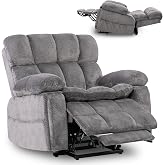 Zuacs Dual Motor Power Lift Chair 26" Extra Wide Recliner Chair for Elderly with Headrest, Flip Arm Storage,Massage &amp; Heat,Oversized Lay Flat Recliner with Cupholders,USB Ports,Type C,Zero Gravity