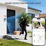 ieGeek Doorbell Camera Wireless 2K HD Video Doorbell with Chime 2.4GHz WiFi view 4