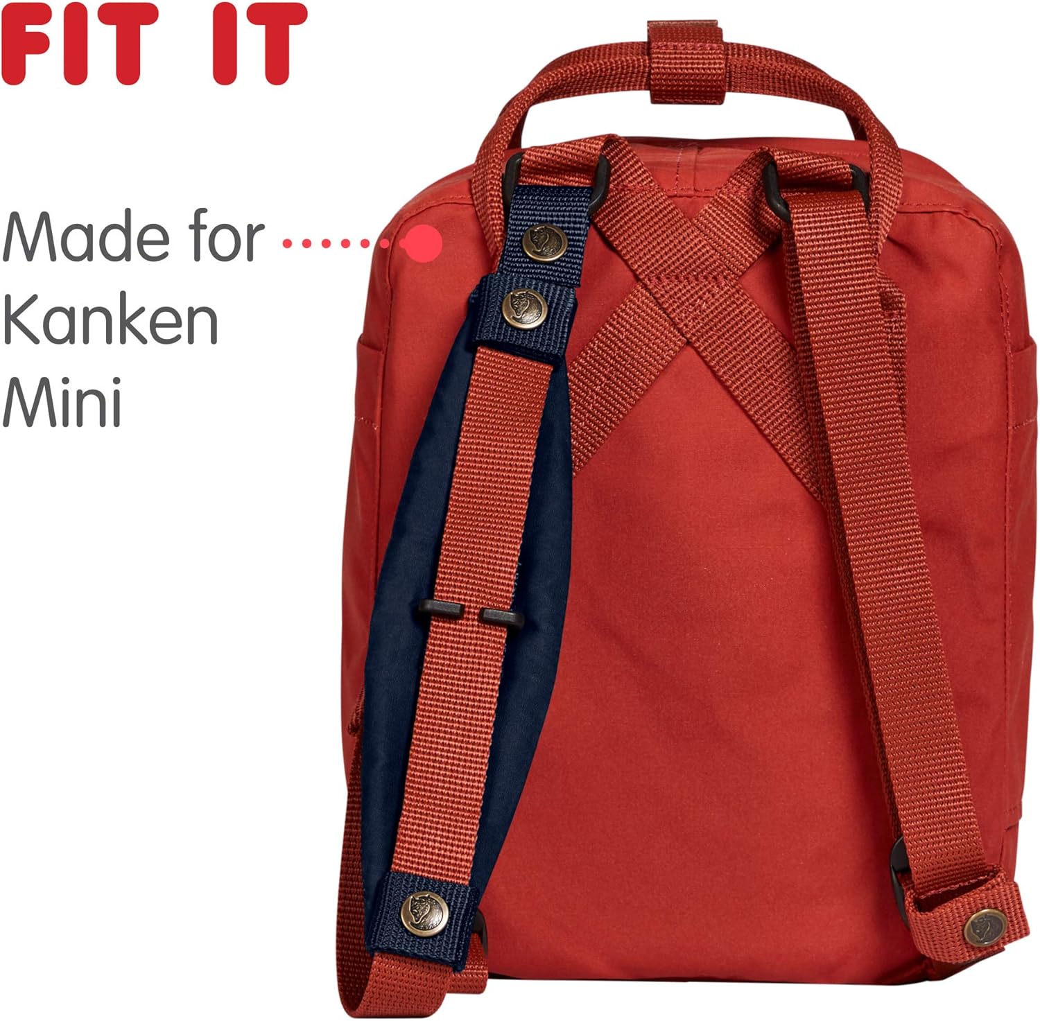 how to loosen straps on kanken mini