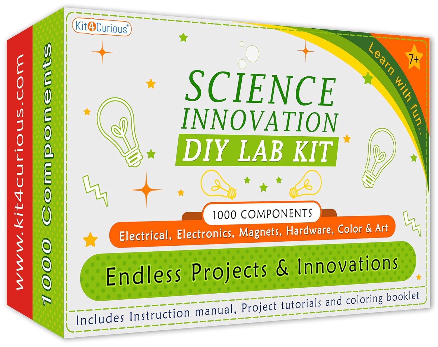 kit4curious mega diy robotics electronics kit for 201 projects