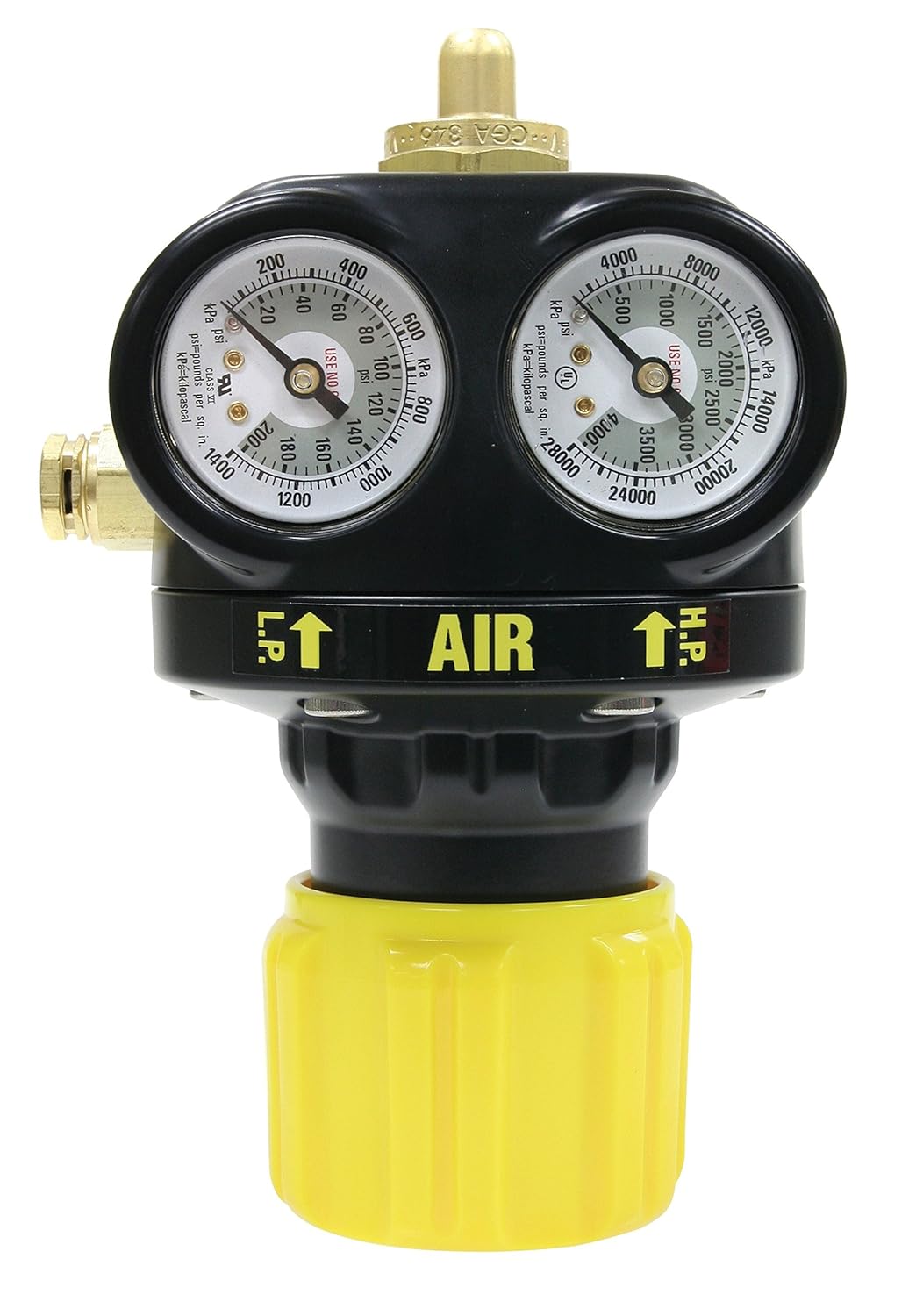 CGA 346 Inlet Connection 10200 psig Delivery Range Victor Technologies