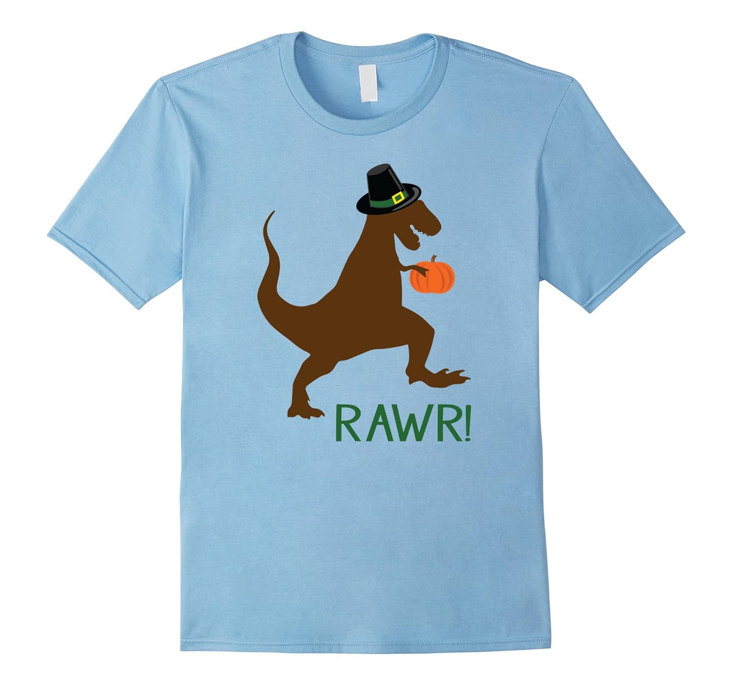 Dinosaur Thanksgiving T-Shirt, Funny Thanksgiving Outfit-ANZ