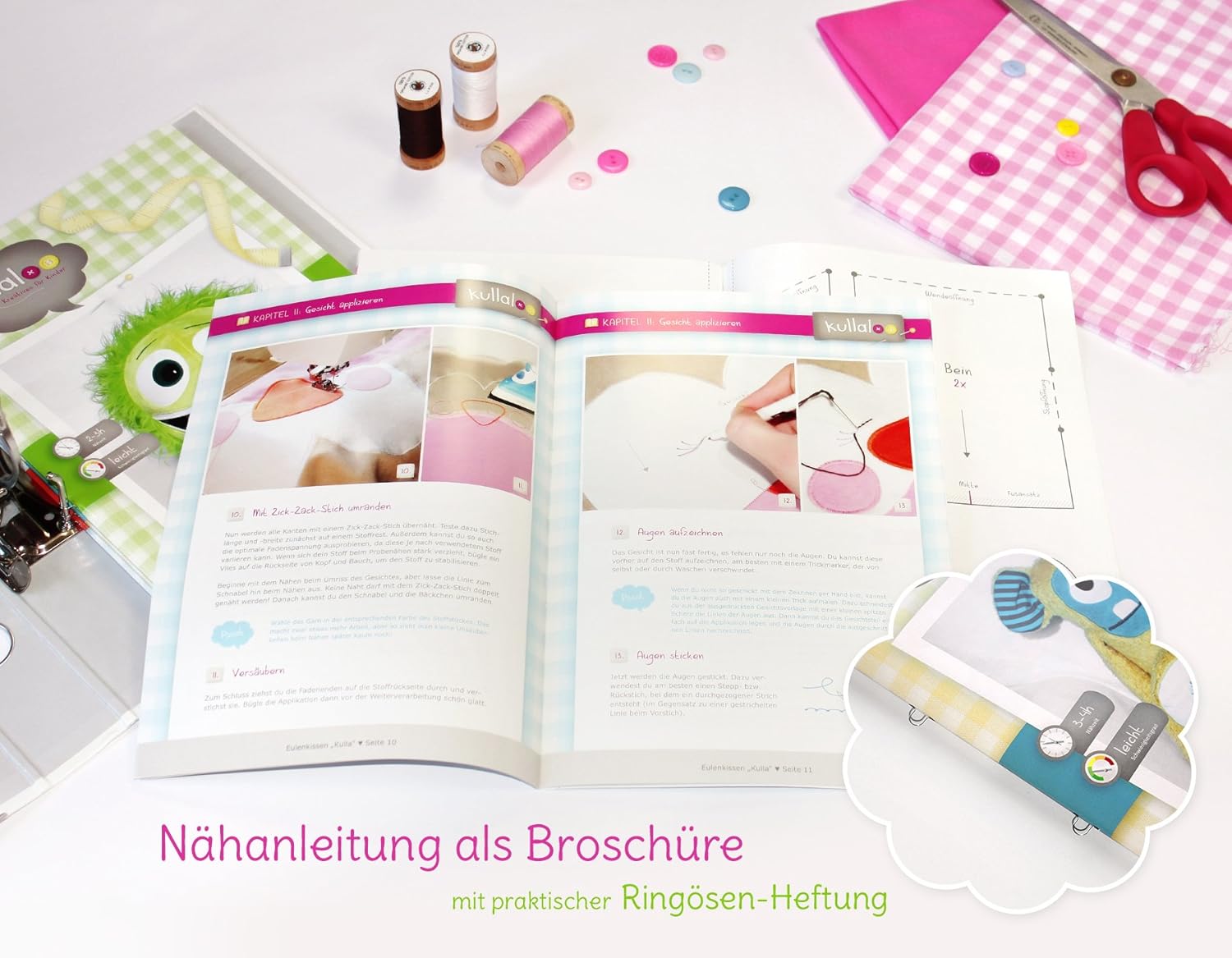 Kullaloo Material Set Stoffpaket Zum Selber Nahen Schnuffeltuch Hase Kulio Inkl Schnittmuster In Rosa Pink Beige In Schicker Dose Amazon De Spielzeug