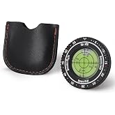 JEINAPA Aluminum Golf Ball Marker with Bubble Level for Putting Green | Golf Accessories for Men Women, Putting Alignment Aid &amp; Golf Ball Markers Gifts