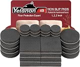 Yelanon Non Slip Furniture Pads 40 pcs 4x4 inch Heavy Duty 5mm