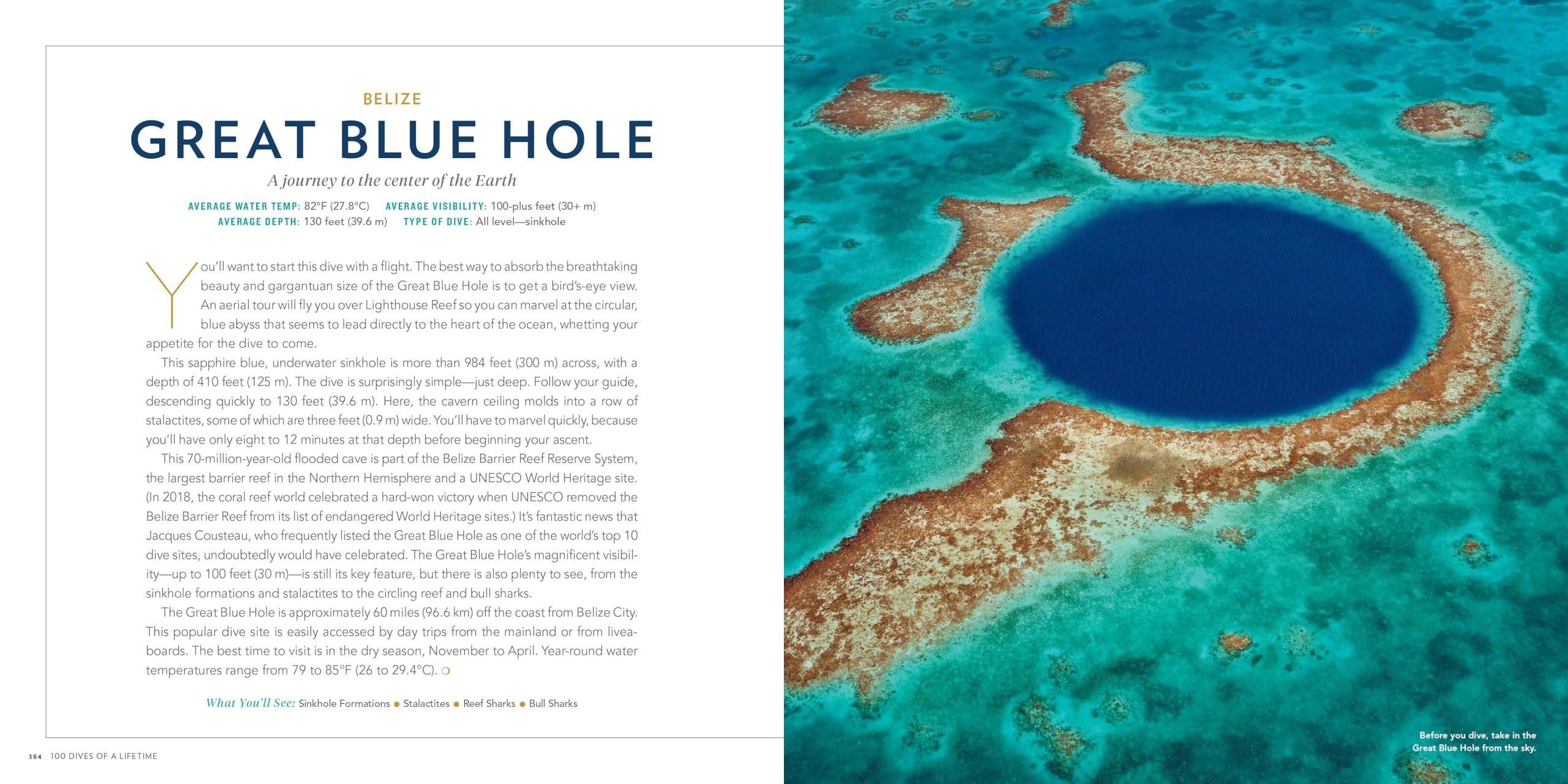100 Dives of a Lifetime: The World's Ultimate Underwater Destinations (100 of a Lifetime)