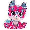GUND P.Lushes Designer Fashion Pets Ciera Sunset Fox Stuffed Animal, Pink/Blue, 6”