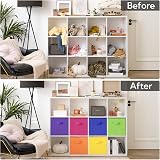 GRANNY SAYS Cube Storage Boxes Pack of 6 33x33x32.4 cm Dark Colorful view 8