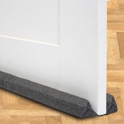 TANNESS Door Draft Excluder Double-Sided Draught Stopper 88 cm