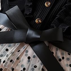 TTYAOVO Toddler Baby Dress Polka Dot Birthday