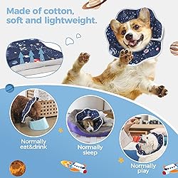 ComSaf Soft Dog Recovery Collar, Protective