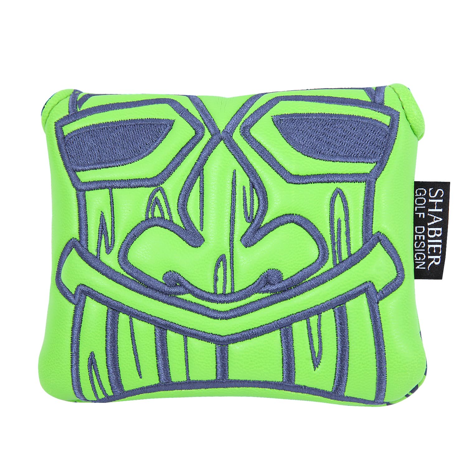 SHABIER Golf Large Mallet Headcover with Aboriginal Design for Golf Putter Club