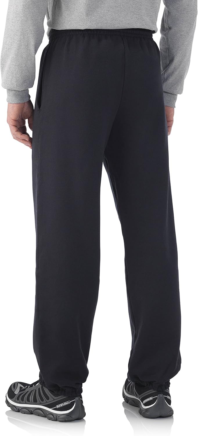 Fruit of the Loom Men's Elastic Bottom Sweatpant at  Men’s Clothing store