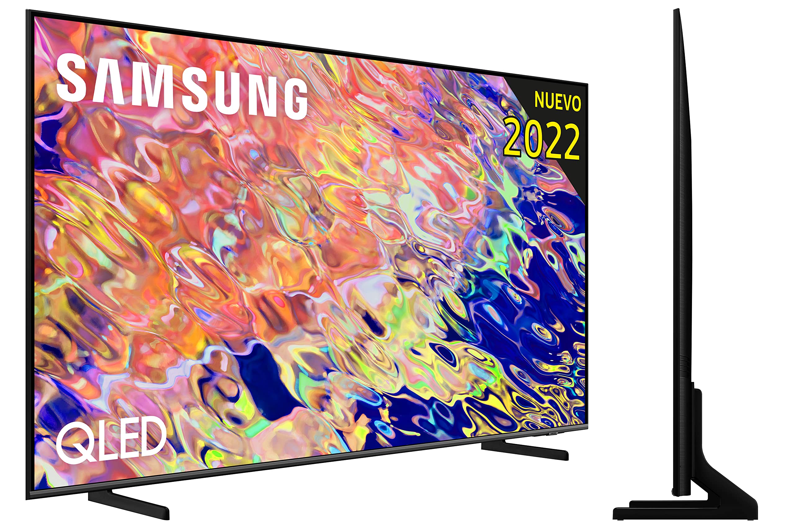 Samsung-TV-QLED-4K-2022-43Q64B-Smart-TV-de-43-con-Resolucion-4K-100-Volumen-de-Color-Procesdor-QLED-4K-Lite-Quantum-HDR10-Multi-View-y-Modo-Juego-Panoramico-y-Alexa-integrada Samsung-TV-QLED-4K-2022-43Q64B-Smart-TV-de-43-con-Resolucion-4K-100-Volumen-de-Color-Procesdor-QLED-4K-Lite-Quantum-HDR10-Multi-View-y-Modo-Juego-Panoramico-y-Alexa-integrada