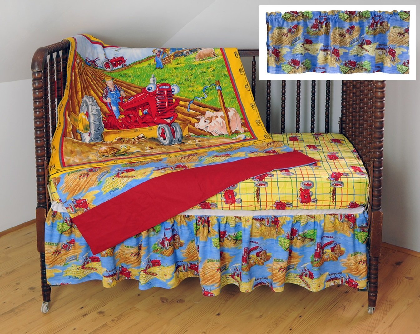 tractor cot bed duvet set
